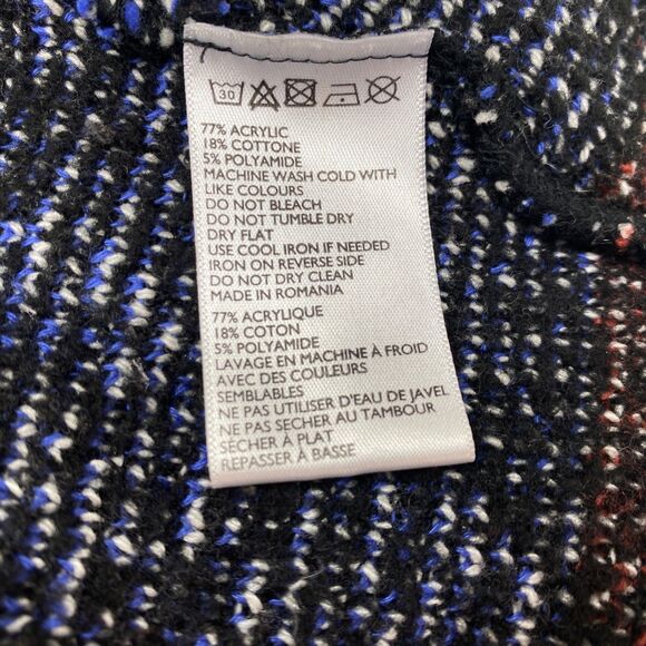 Ecote Knit Cardigan Sweater XS Fair Isle Rose Open Front Boho Peasant Academia - Picture 10 of 11